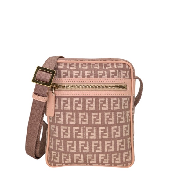 Fendi Handbags - Fendi Zucchino Jacquard Crossbody Bag